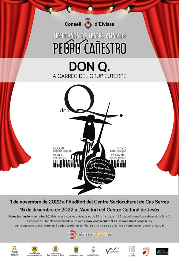 Temporada de Teatro Amateur 'Pedro Cañestro': Don Q.